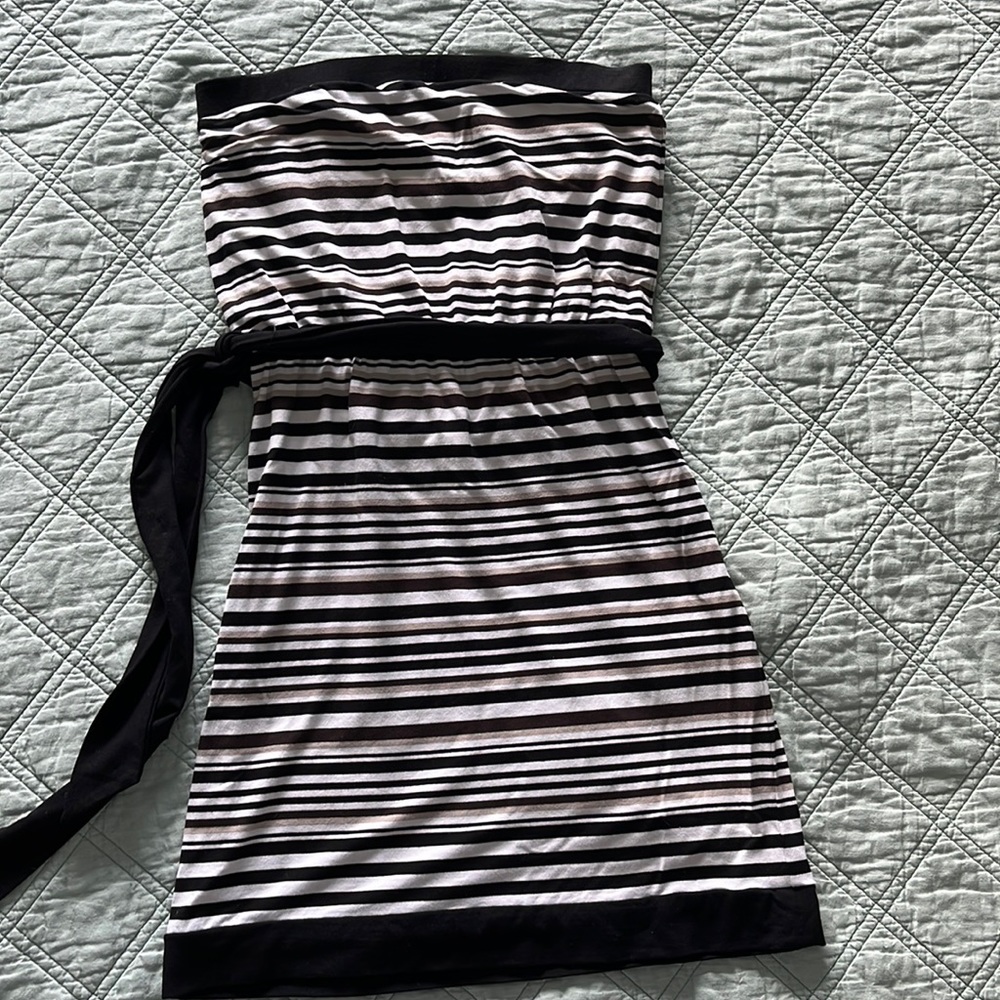 WHBM strapless dress